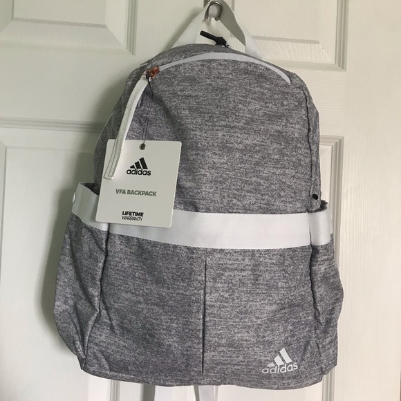 adidas Handbags - Adidas Gray Backpack VFA Brand New with Tag